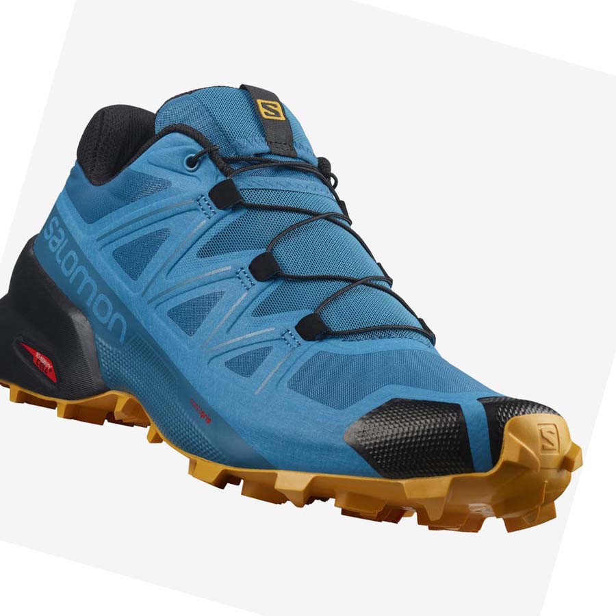 Salomon SPEEDCROSS 5 Trail Futócipő Férfi Kék | HU 2111WNB